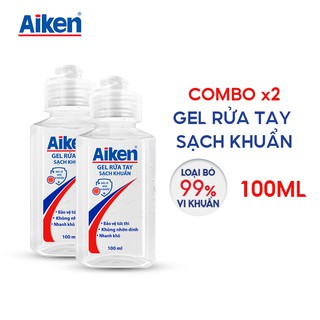 Nước Rửa Tay Sạch Khuẩn Aiken 100g