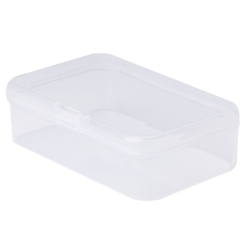 Hộp chữ nhận trong suốt đựng đồ chắc chắn thuận tiện 8.8x5.7x3cm