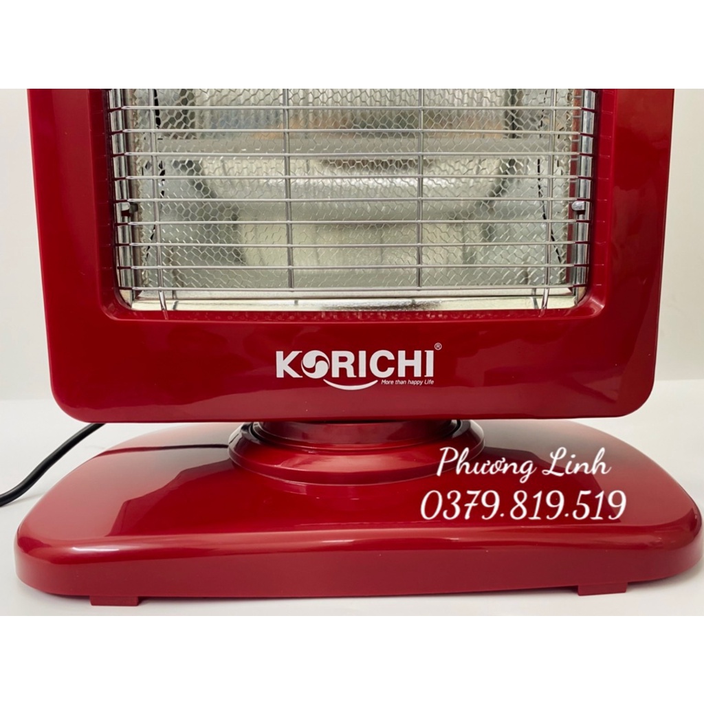 Đèn sưởi KORICHI KRC-2126_1200W - Chính Hãng