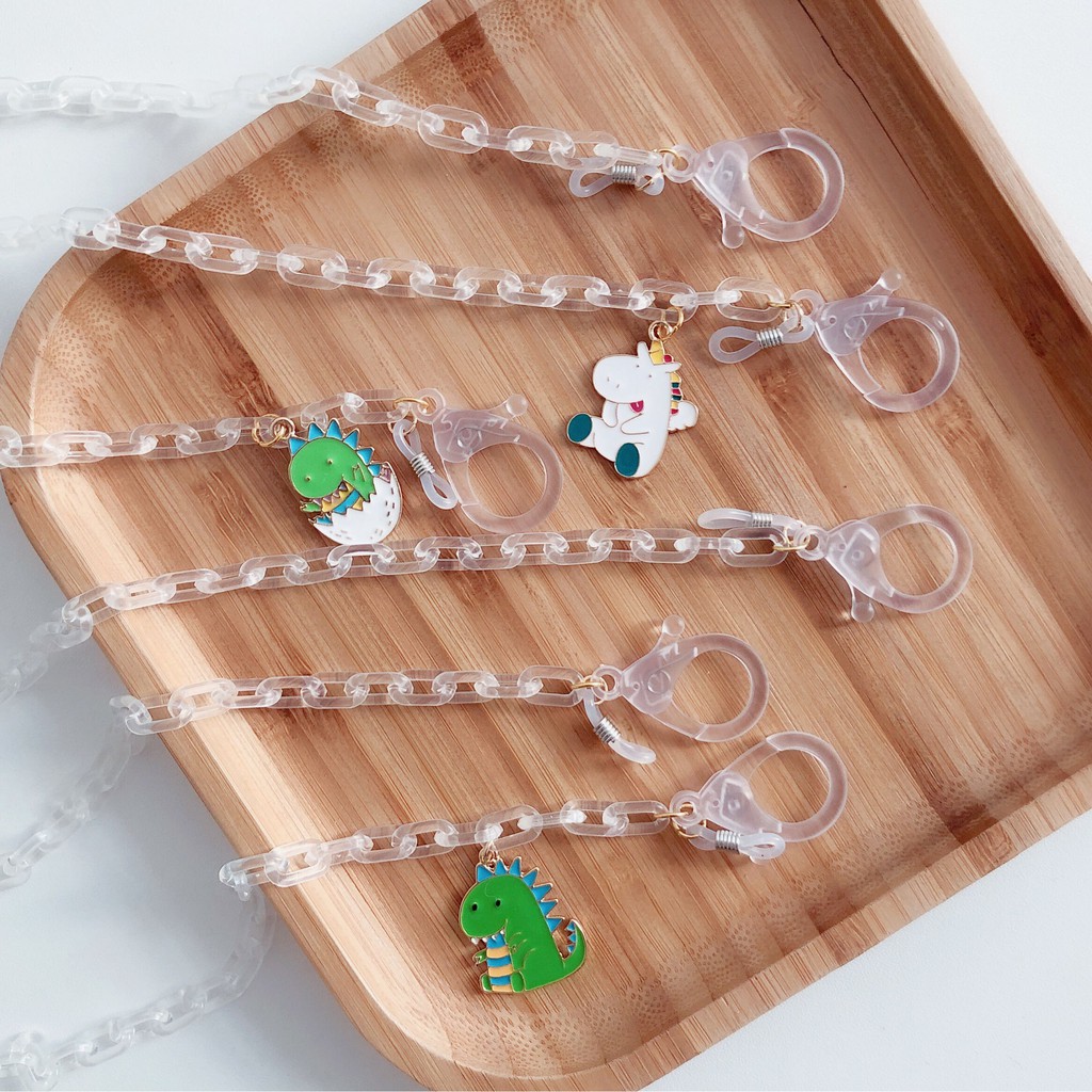 Dây Đeo Mắt Kính Trong Suốt Kiểu Nhật Hàn Quốc Dễ Thương