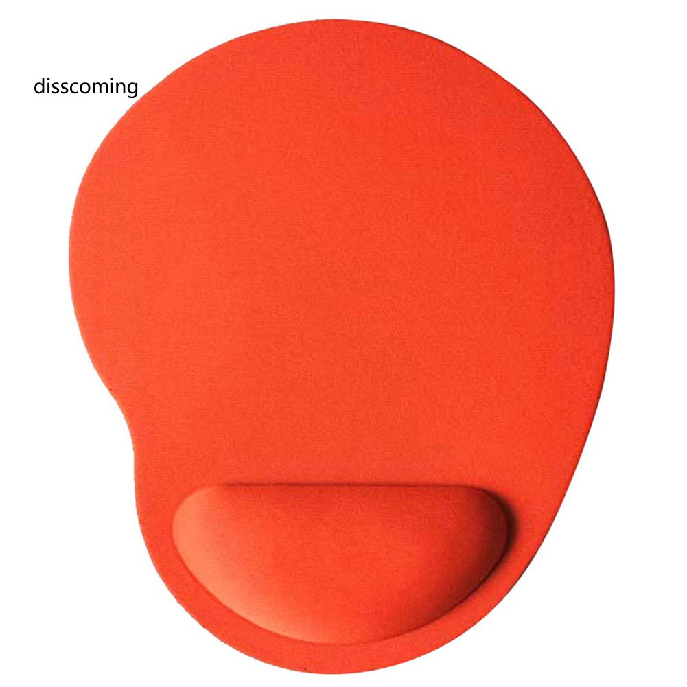 Thảm Lót Chuột QTDN-Home Màu Trơn Thoải Mái Chống Trượt Kèm Đệm Hỗ Trợ Cổ Tay