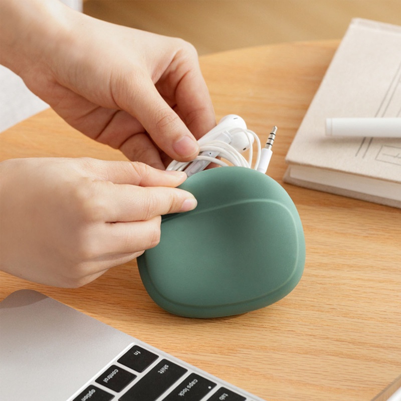 Hộp Đựng Dây Cáp Dữ Liệu / Điện Thoại Di Động Bằng Silicon