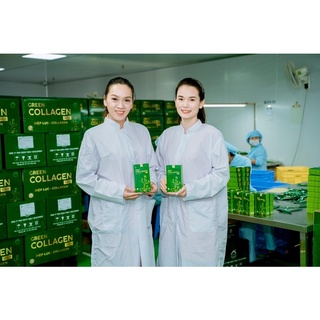 Diệp lục Collagen Gold Cải thiện nội tiết và sắc đẹp hộp 30 gói