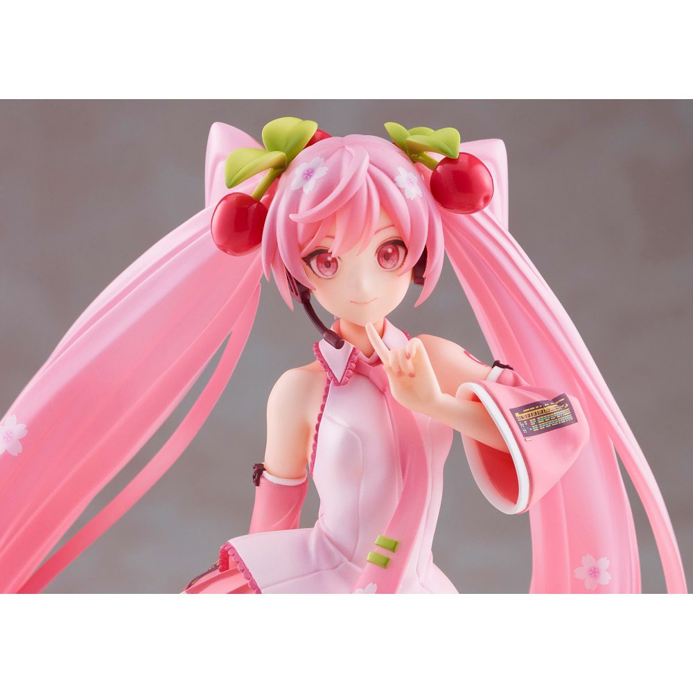 Mô Hình Figure Nhân Vật Anime Vocaloid - Hatsune Miku - Sakura, 2021 Ver., Taito, chính hãng Nhật Bản