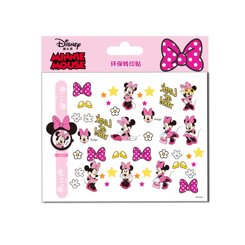 Miếng dán hình xăm hình My Little Pony Mickey Sophia hoạt hình an toàn không độc hại chống thấm nước dành cho trẻ em