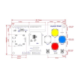 Mạch Arduino Joystick Shield