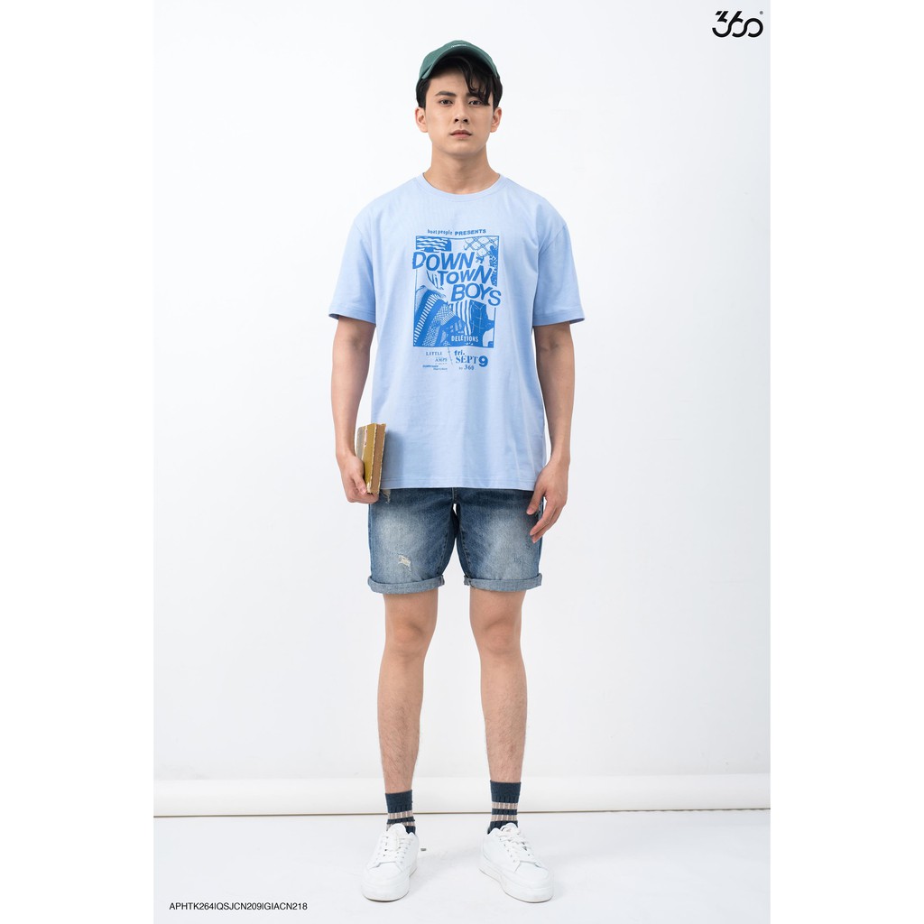 Áo thun không cổ local brand 360 Boutique chất vải cao cấp - APHTK264