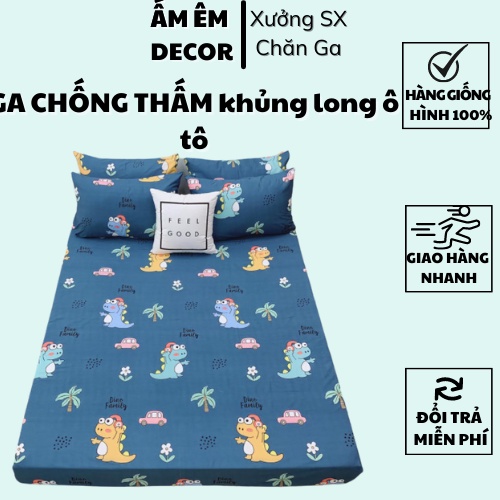 Ga chống thấm cotton HÀN QUỐC CAO CẤP, thoáng mát -Không bí. Size M6 - M8.( KHỒNG KÈM VỎ GỐI) ga chố