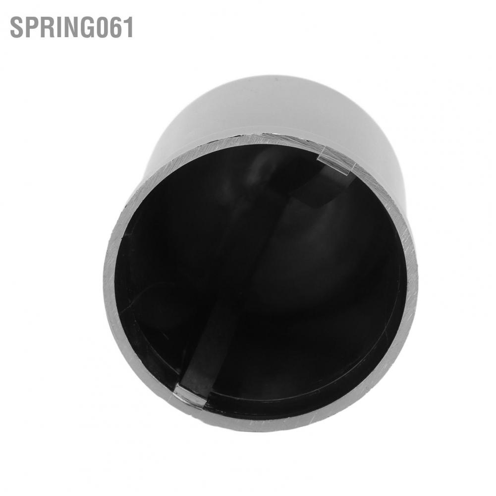 Spring061 Trailer Ball Coupler Head Cap Chrome Plated Protection Cover ABS Plastic for 50mm 2in 1‑7/8in Hitch Balls