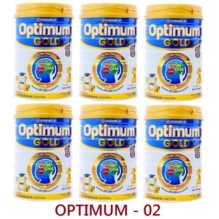 Bán sỉ - 342.823đ/lon - Combo 06 - Sữa bột Optimum Gold 2 900g - Sữa Vinamilk