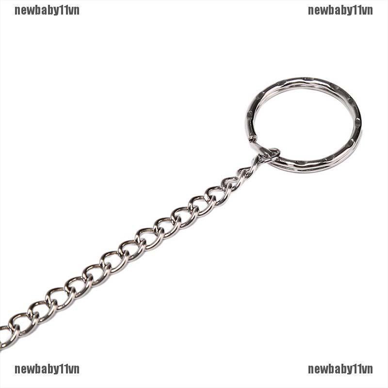 Móc Khóa Dây Xích Kẹp Thắt Lưng 38cm Phong Cách Punk Cá Tính