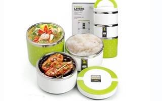 Hộp cơm giữ nhiệt Lunch Box 3 tầng