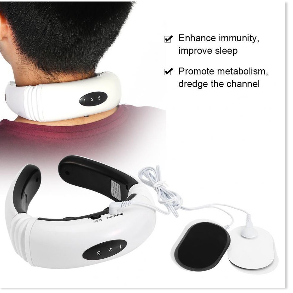 Máy massage cơ thể 👉BH 1 THÁNG 👈    Máy trị liệu massage cổ 3D HX-5880 cải thiện sức khỏe, an toàn tuyệt đối 4559