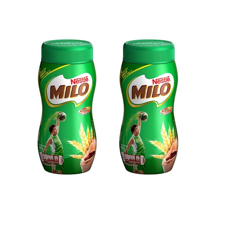 [ Mua nhiều hỗ trợ giảm giá] Bột thức uống lúa mạch Milo Active Go hũ 400g dinh dưỡng từ sữa Lúa mạch và Sữa