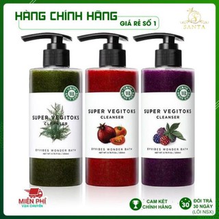 Sữa rửa mặt rau củ super vegitoks xanh 300ml
