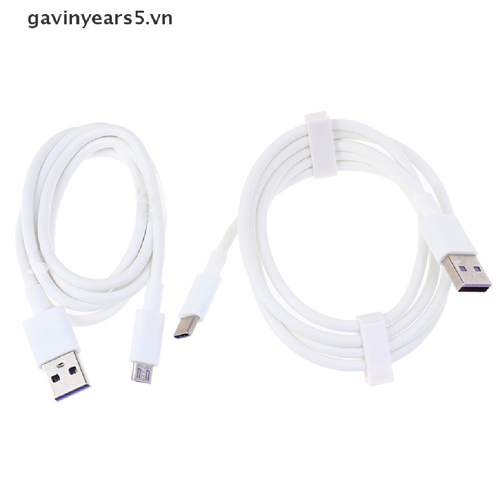 Dây Cáp Sạc Đồng Bộ Dữ Liệu Micro USB / Type-c 5A Cho Android