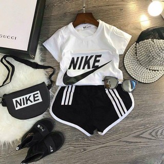 Freeship 99k toàn quốc_,Set đồ bé trai và gái bộ thể thao NIKE