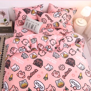 Set cotton poly heo hồng xinh xắn
