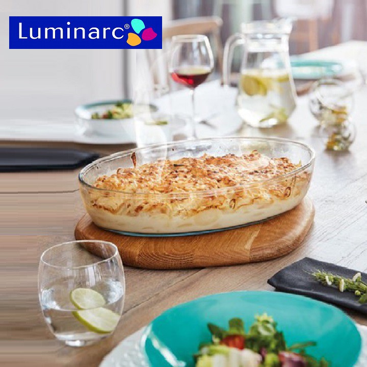 khay nướng thủy tinh luminarc - khay nướng thủy tinh