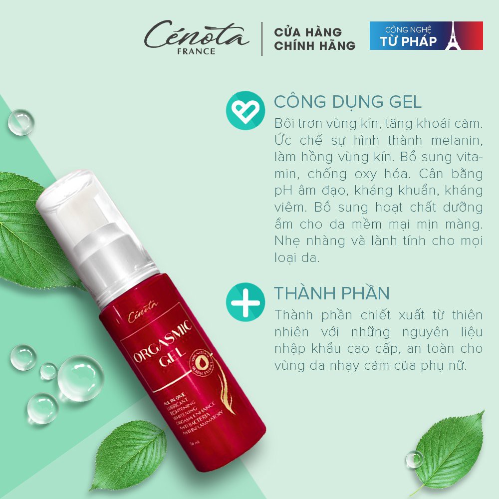 Gel bôi se khít vùng kín thương hiệu Cenota 50ml