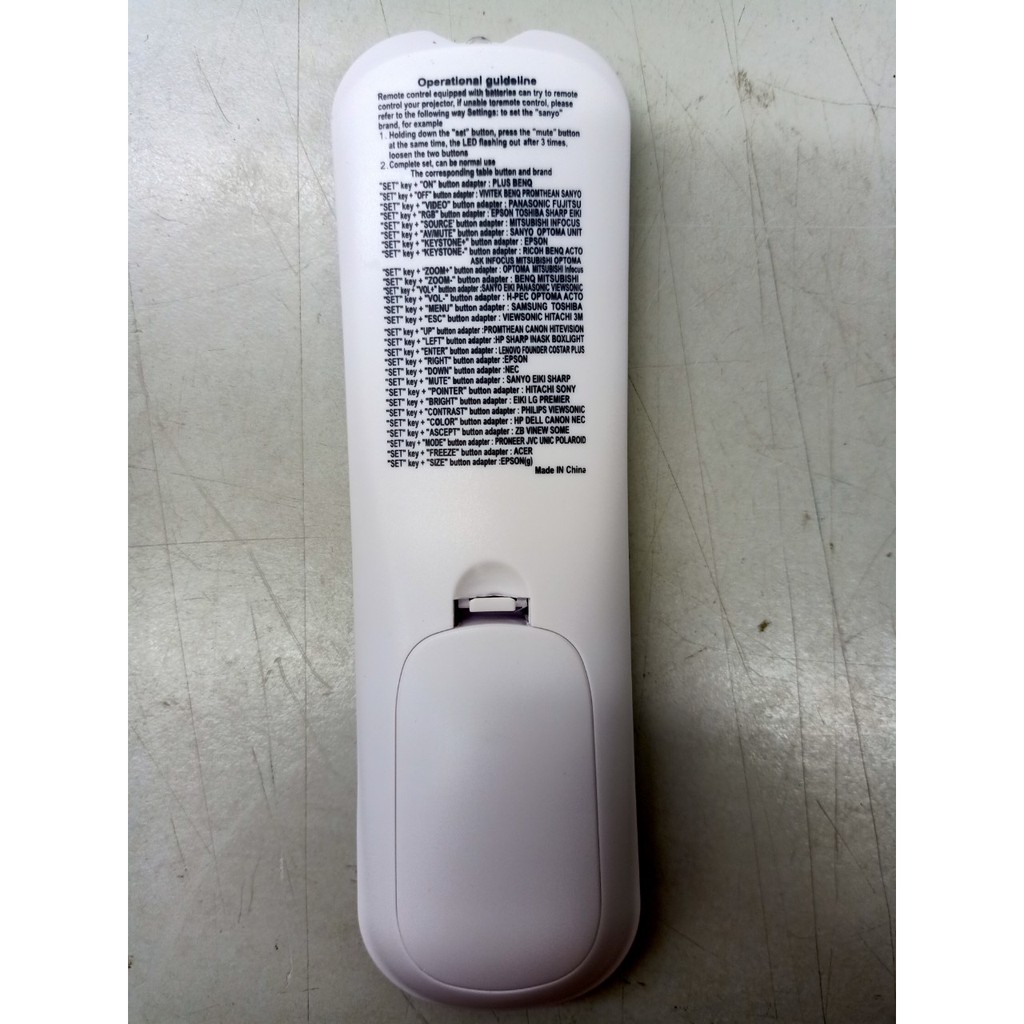 Điều khiển đa năng máy chiếu CA-005