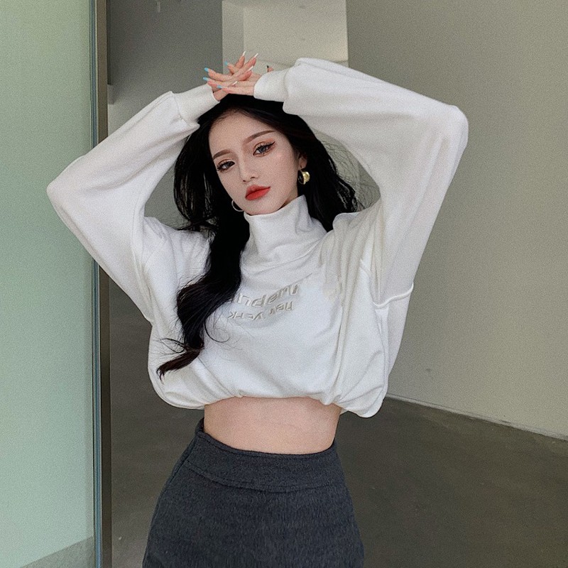 Ulzzang ( 얼짱) - ÁO NỈ THU ĐÔNG CỔ LỌ THỜI TRANG NỮ (CHẤT DÀY)