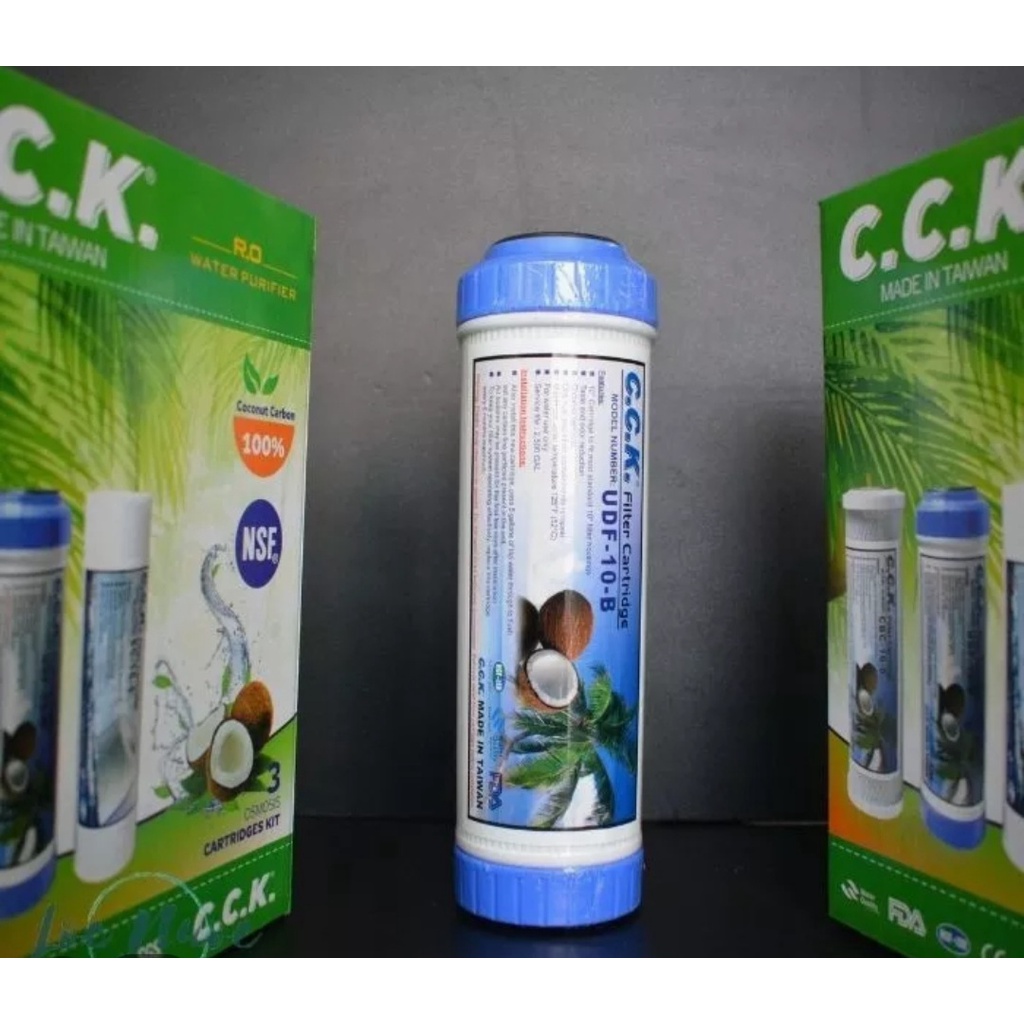 Bộ ba lõi lọc CCK Đài loan dùng cho máy lọc nước RO,Nano