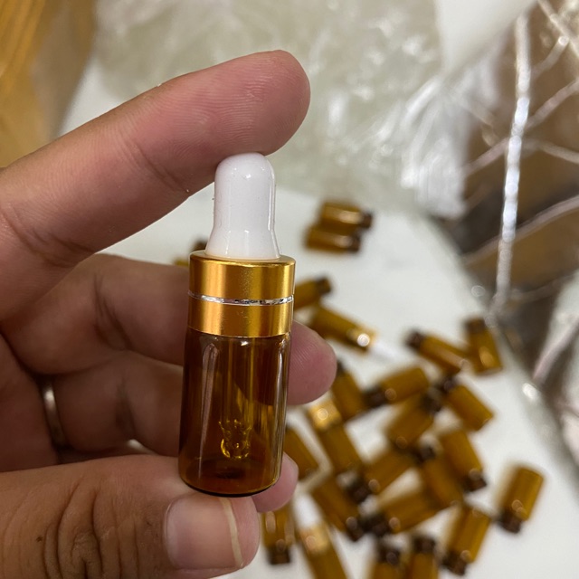 Chai chiết serum 3ml lắp bóp giọt