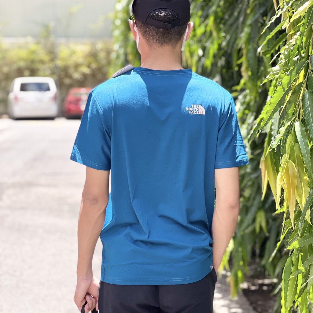 Áo thun nam logo The North Face Áo phông nam chất liệu 100% cotton spandex siêu thoáng mát