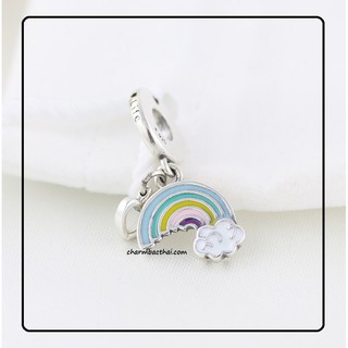 Charm treo cầu vòng bạc 925
