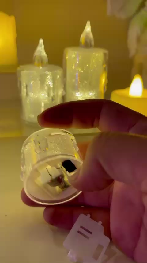 Nến tealight giọt nước chảy trang trí phòng, tiệc sinh nhật, tiệc cưới, decor quán cafe, resort | BigBuy360 - bigbuy360.vn