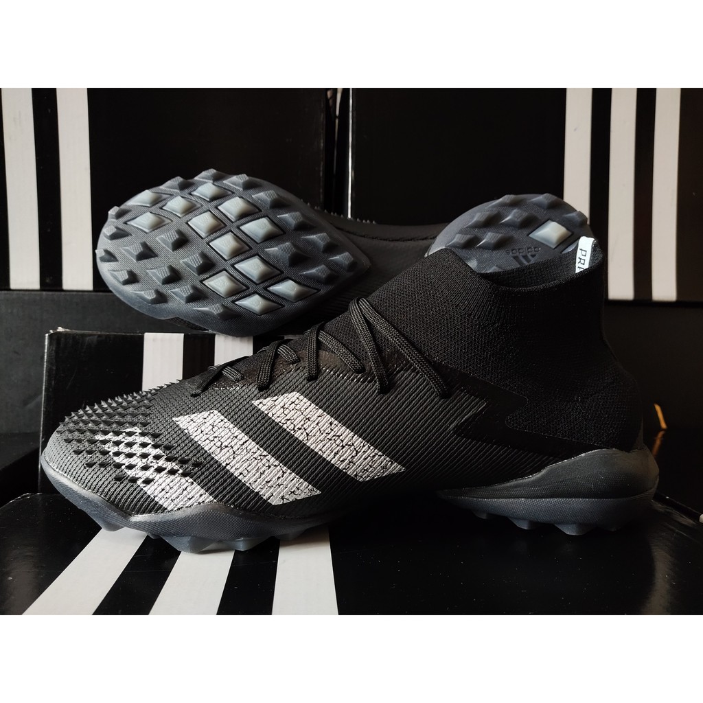 Giày đá bóng sân cỏ nhân tạo cao cấp giá rẻ Adidas Predator Mutator 20.1 TF Đen