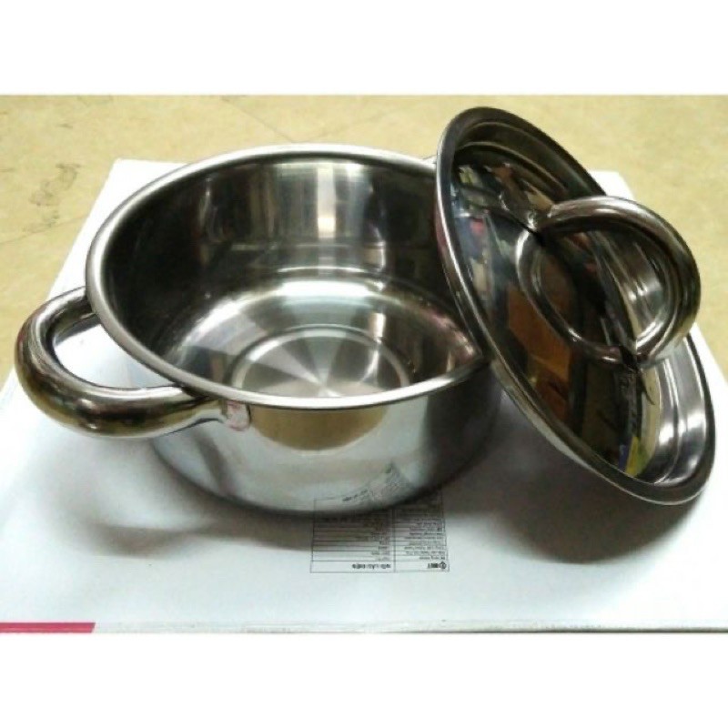 NỒI ,XOONG INOX 304 DÀY DẶN DÙNG CHO BẾP TỪ BẾP GA, ĐỒ DÙNG NHÀ BẾP