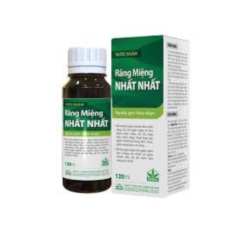 ✅ (Chính hãng) Nước ngậm răng miệng Nhất Nhất