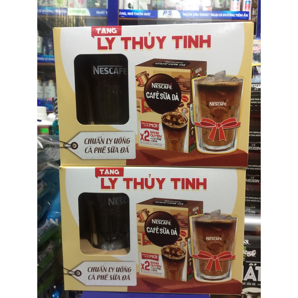 Nescafe cà phê sữa đá - hộp 240g (10 gói x 24) - Mẫu mới gấp đôi vị sữa và cà phê | BigBuy360 - bigbuy360.vn
