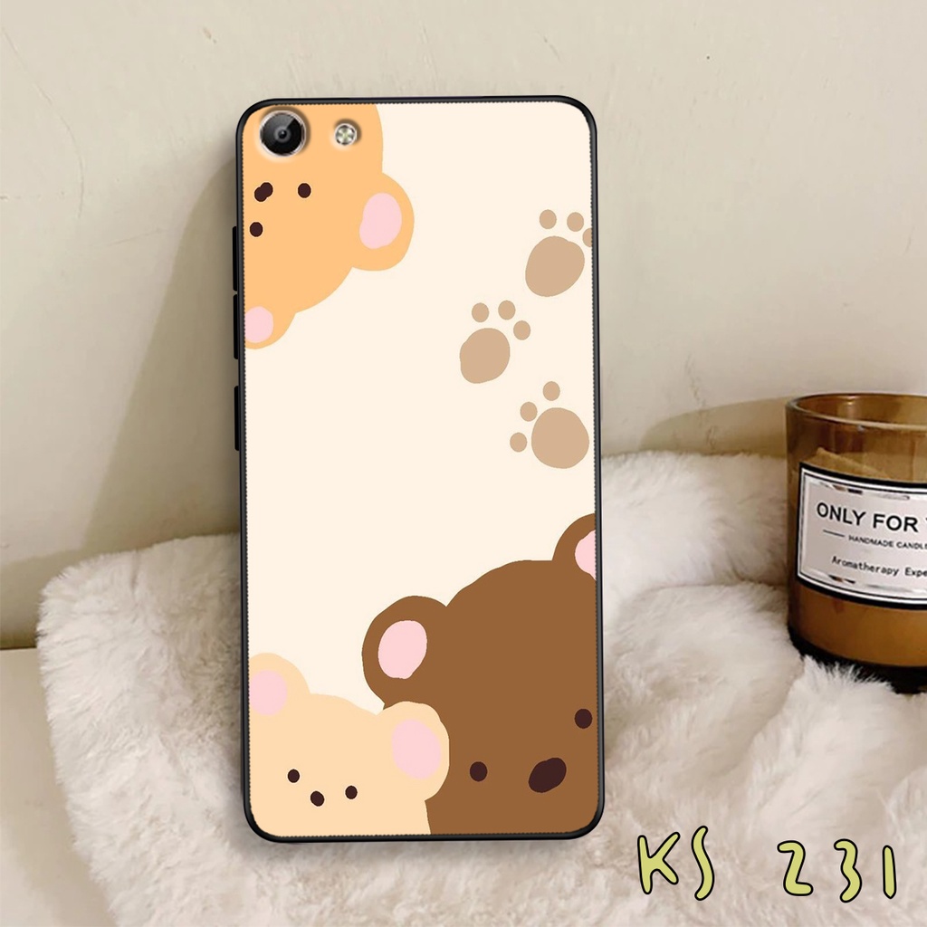 Ốp lưng Vivo Y53 - Vivo Y55 - Vivo Y62 -Vivo Y69 - Ốp in hình gấu bear ngộ nghĩnh