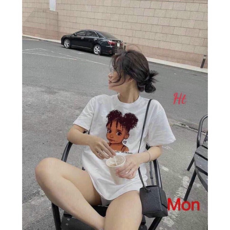 Áo 3D bé da đen HT0521