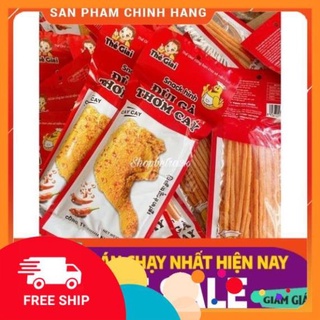 Gói snack hình đùi gà giòn