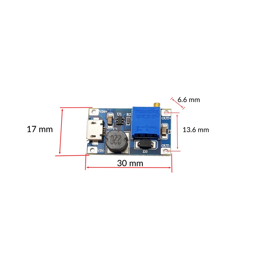 Mạch Tăng Áp Mini HT016