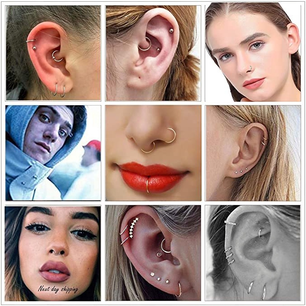 1 Khuyên Xỏ Cơ Thể Hình Nón Thời Trang Cá Tính