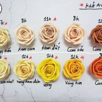 Giấy mỹ thuật tone vàng-kem