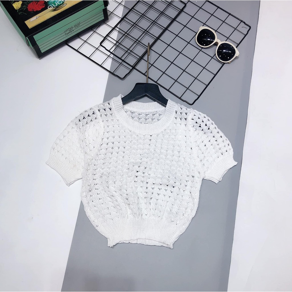 Áo Lưới Mặc Ngoài Ngắn Tay CHIDU - TA049