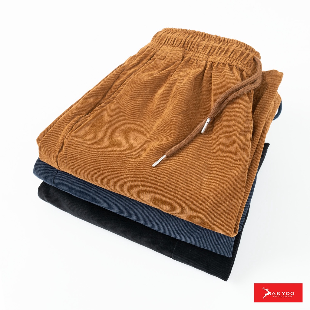 Quần Short Nhung Tăm Big size Nam 80-140kg AKYOO - SN NHUNG