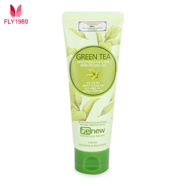 Tẩy da chết trà xanh Benew Green Tea Peeling Gel 120ml