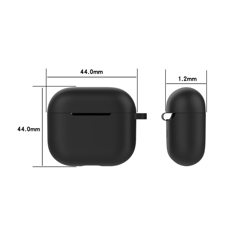 Vỏ bảo vệ hộp sạc tai nghe airpods pro4 mini chất liệu silicon cao cấp tiện lợi dễ sử dụng