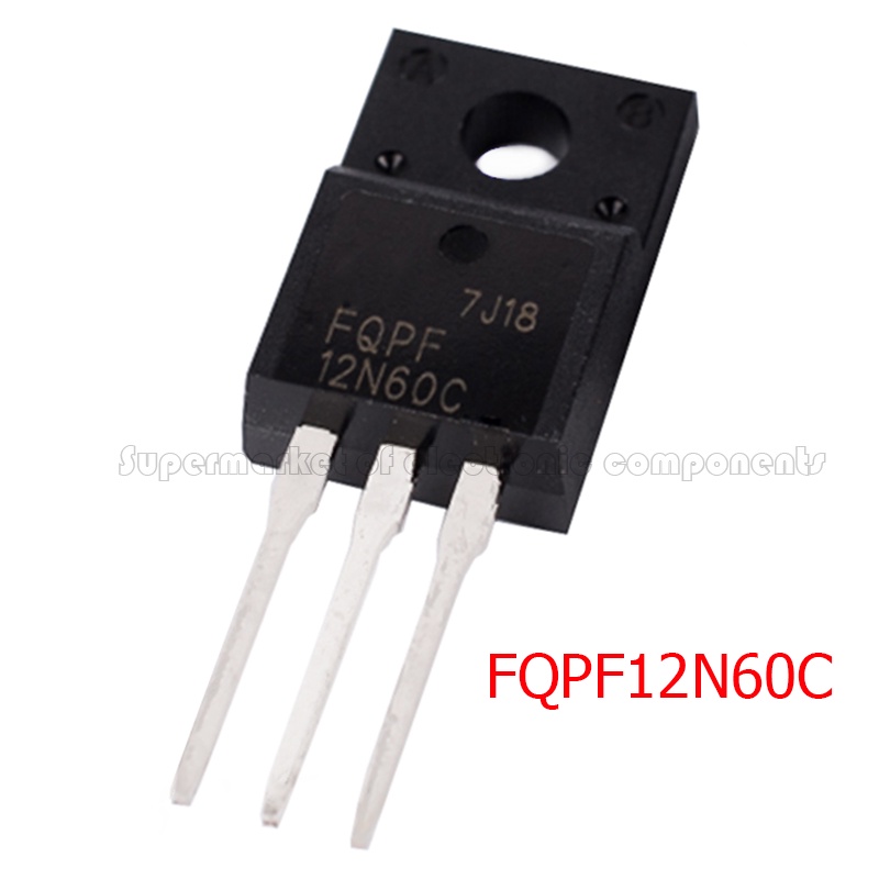 Set 10 Linh Kiện Bán Dẫn FQPF4N90C FQPF4N60C FQPF2N60C FQPF20N60C FQPF20N50 FQPF12N60C FQPF10N60C TO-220