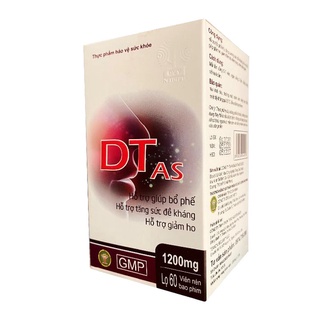 Combo 2 Thực phẩm chống siêu vi lây đường hô hấp DTAs + 1 Thực phẩm hỗ trợ nhuận tràng DTCl