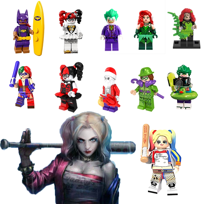 Lego Bộ Lắp Ráp Mô Hình Nhân Vật Joker Harley Quinn