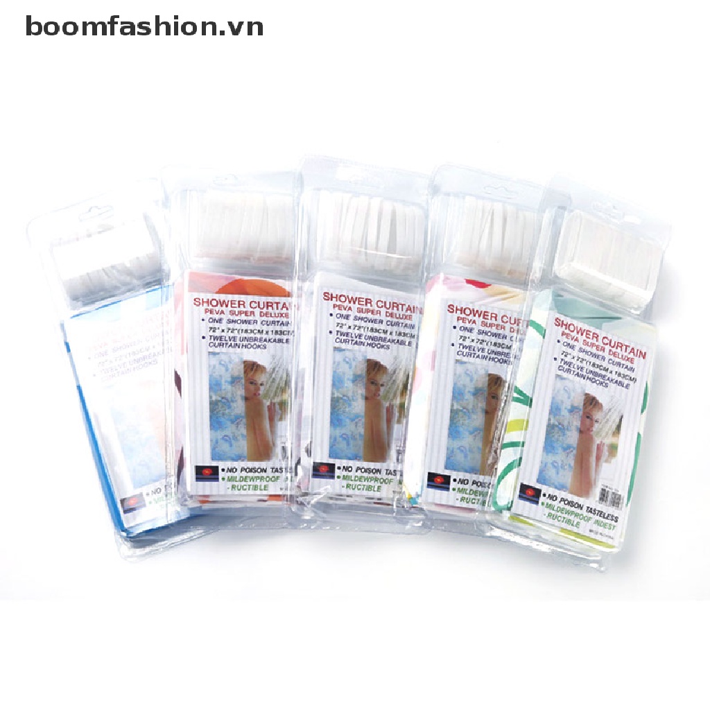 Rèm tắm vách ngăn sao biển Rèm PEVA nấm mốc chống thấm nước cho phòng tắm