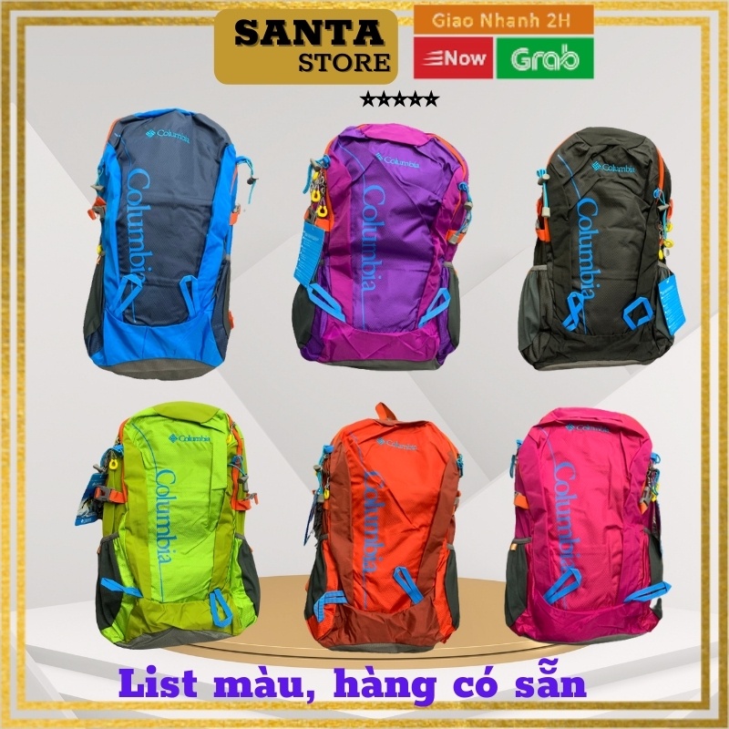 Balo du lịch nữ thời trang UA 30L Ba lô cặp đi học đi làm công sở có ngăn đựng laptop nhiều ngăn tiện ích SANTA STORE